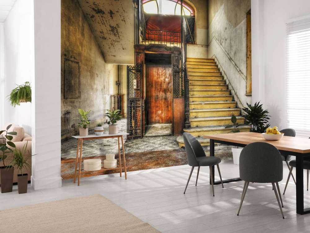 Verlassene Hotellobby