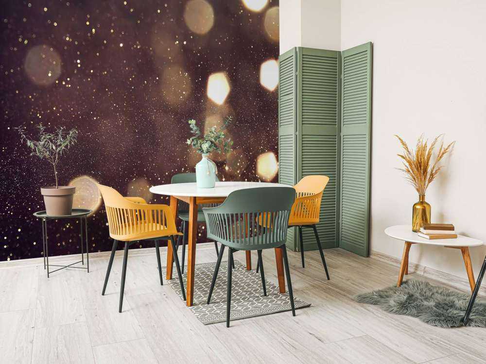 Abstrakte Glitzerlichter