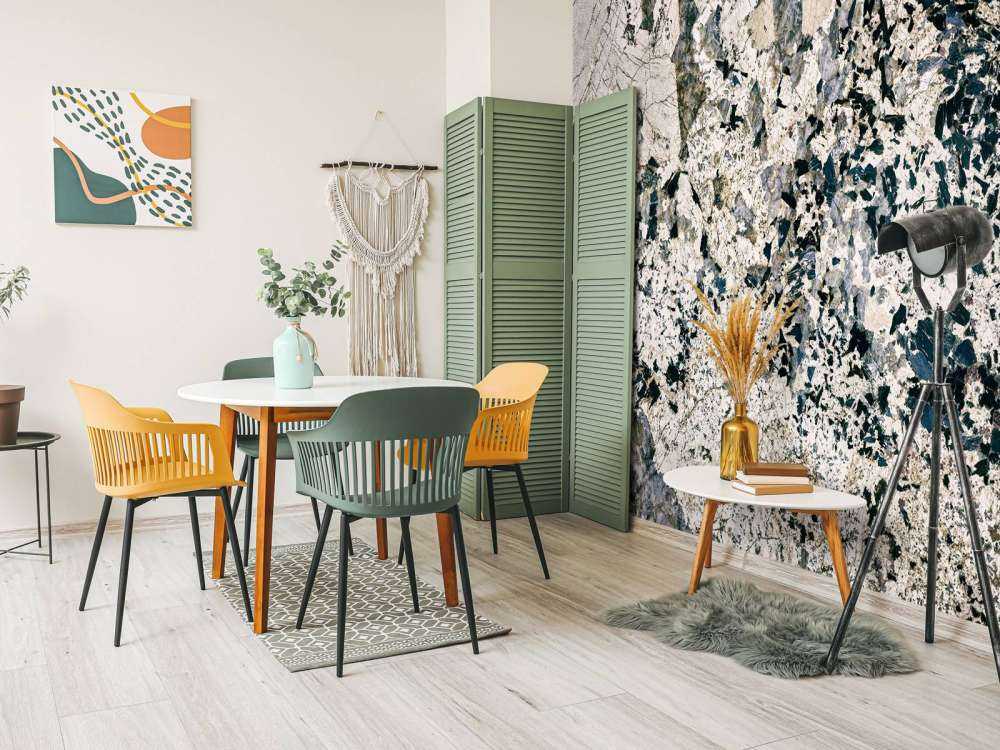 Marmor mit Blockstruktur