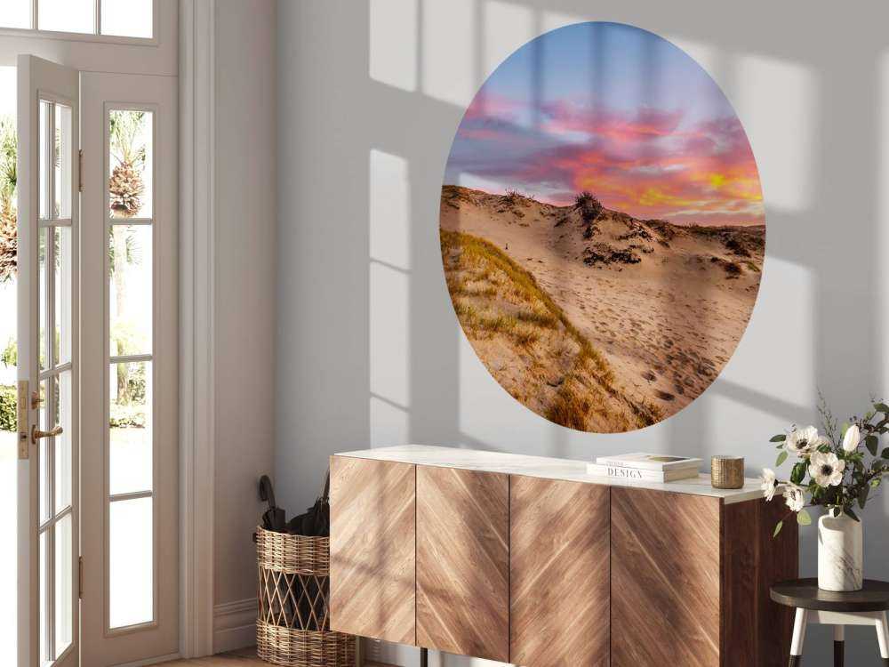 Sonnenuntergang von den Dünen