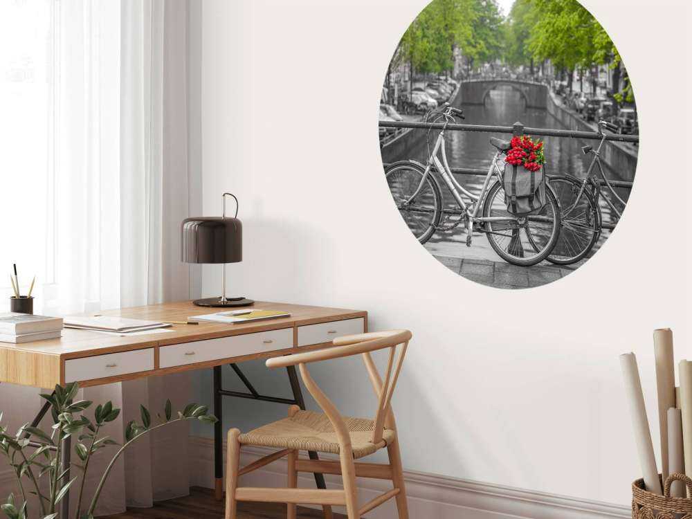 Fahrrad mit Blumen
