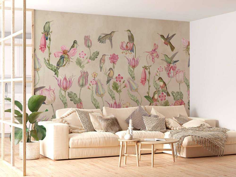 Kolibri-Tulpen-Symphonie