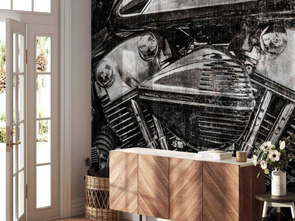 Harley davidson Nahaufnahme