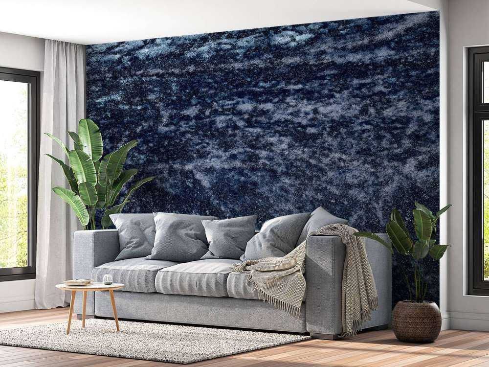 Dunkelblaue Struktur