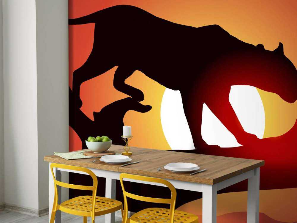 Panther-Silhouette