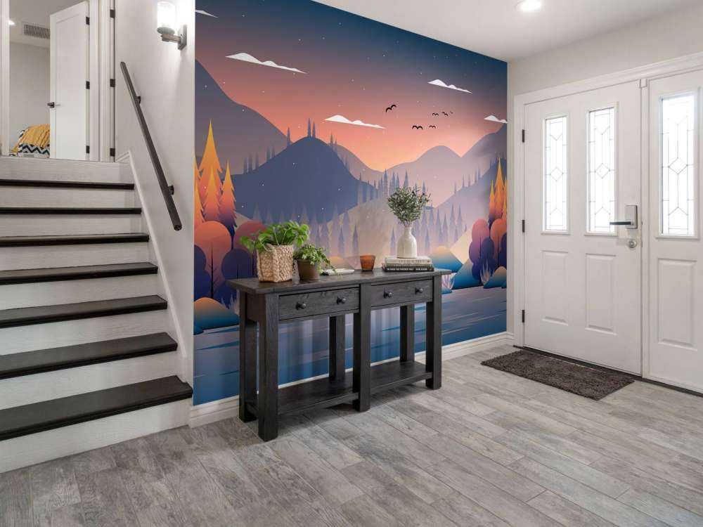 Herbst Wald Illustration