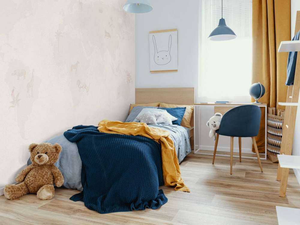 Weltkarte Skizze taupe