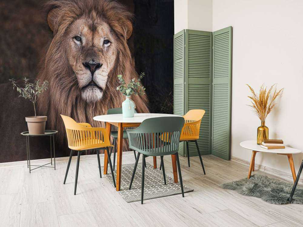 Porträt eines Löwen