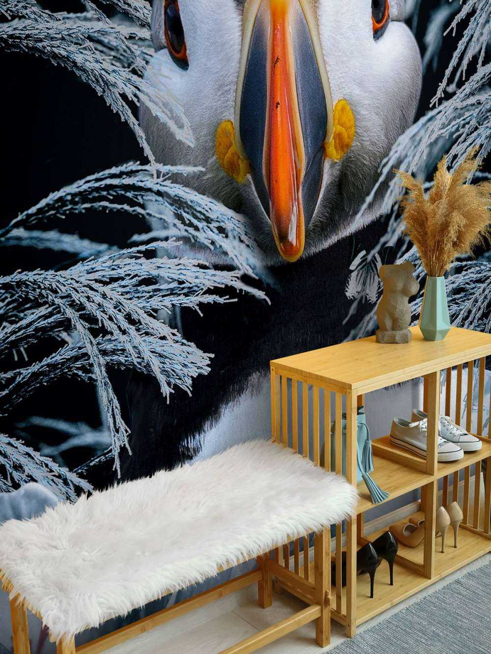 Atlantic Puffins Porträt