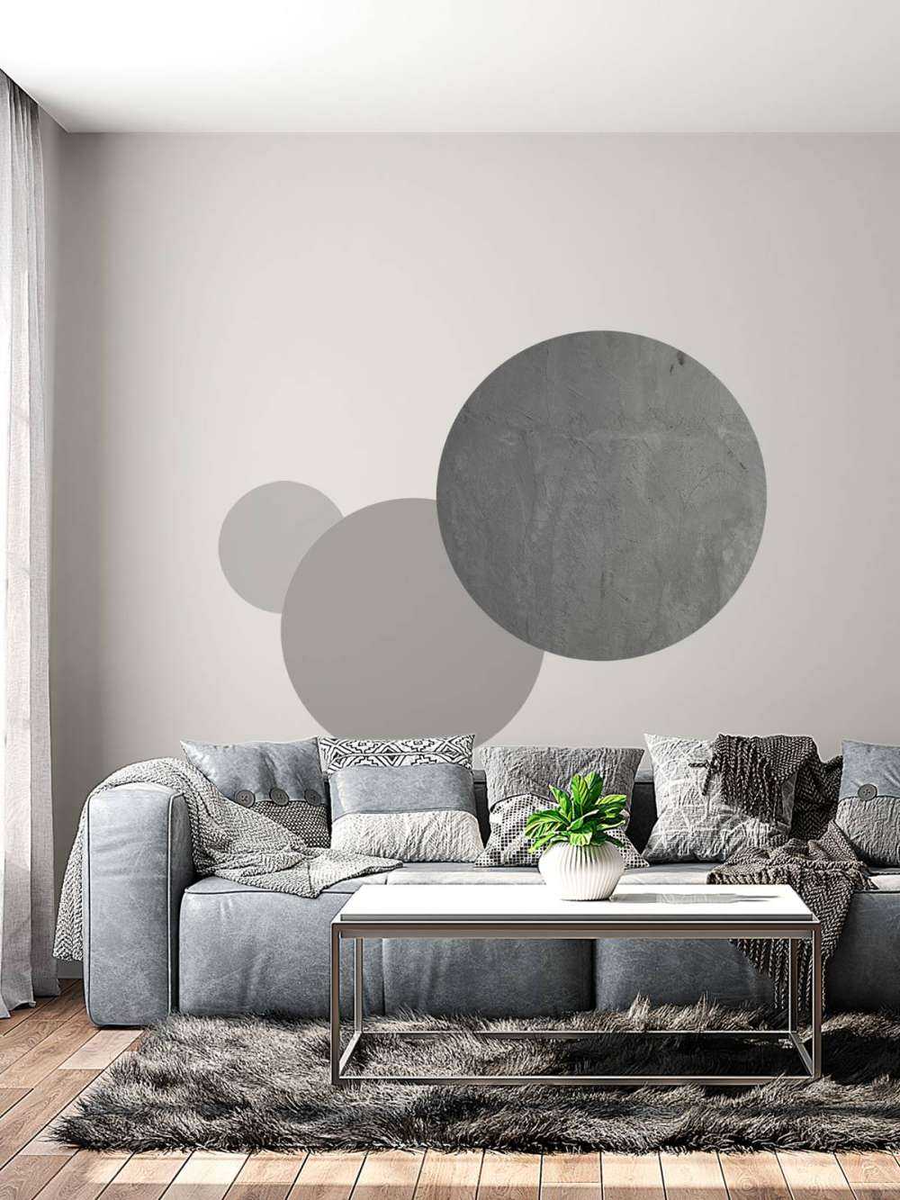 Graue Wand