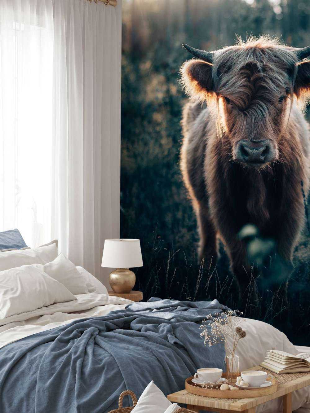 Junger schottischer Highlander