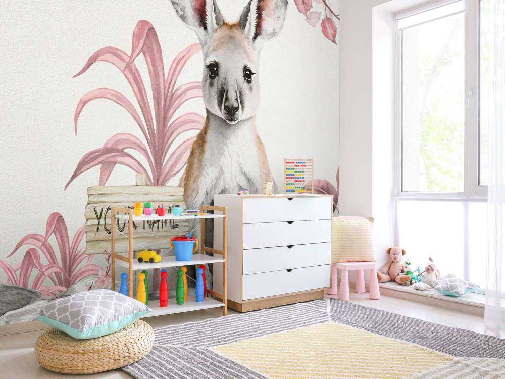 Baby Dschungelkänguru rosa