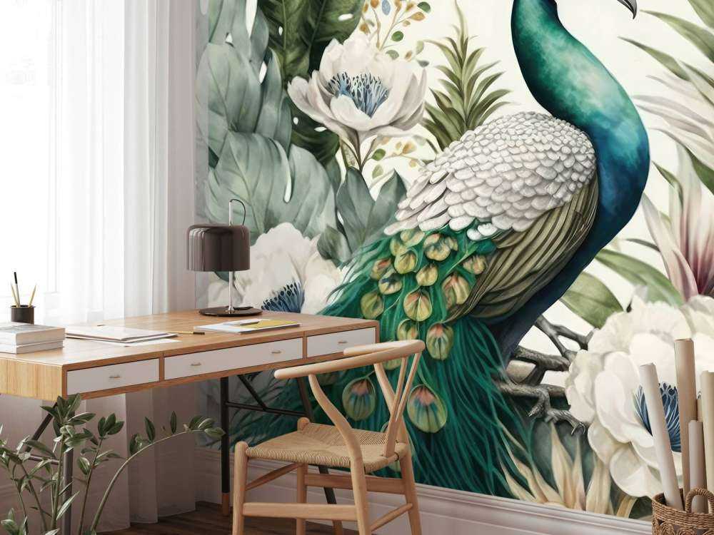 Pfauenflora in Harmonie