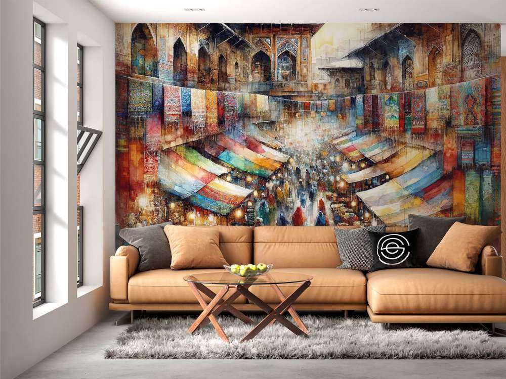 Bazaars Symphonie der Farben
