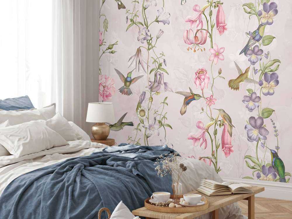 Wiesen- und Gartenblumen Rosa