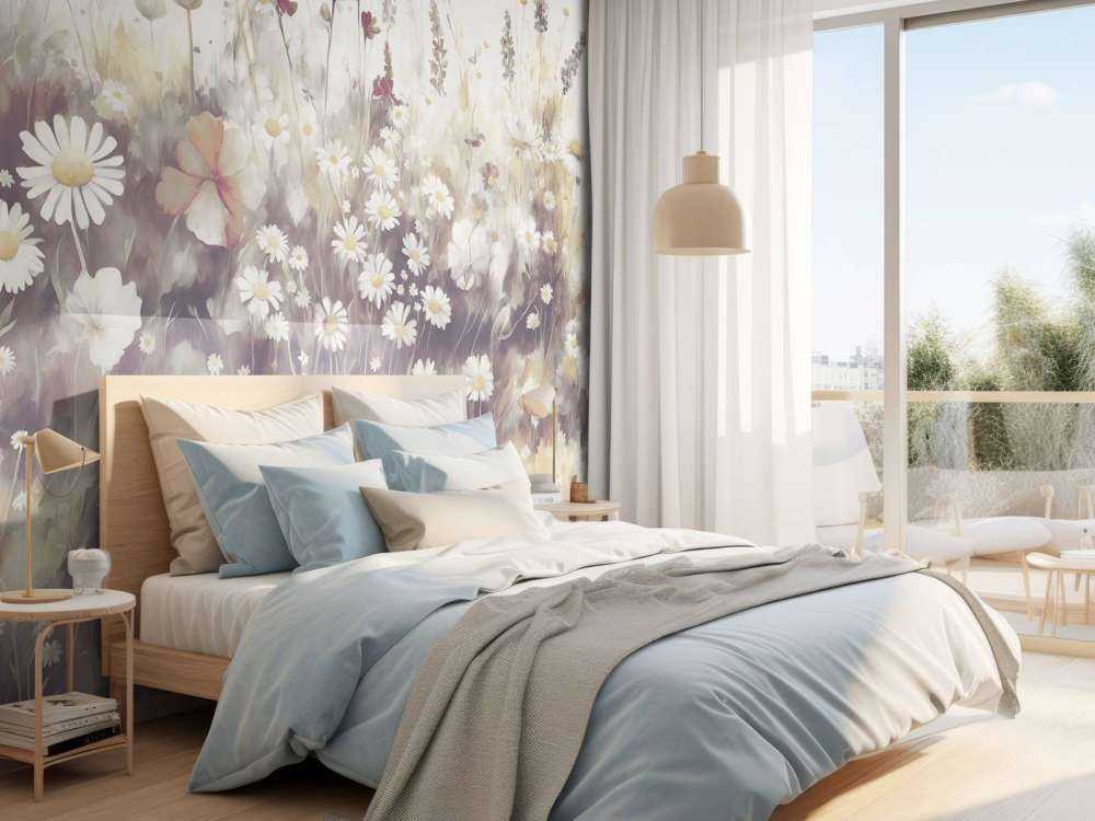 Üppiges Grün des Sommers Goldbraun