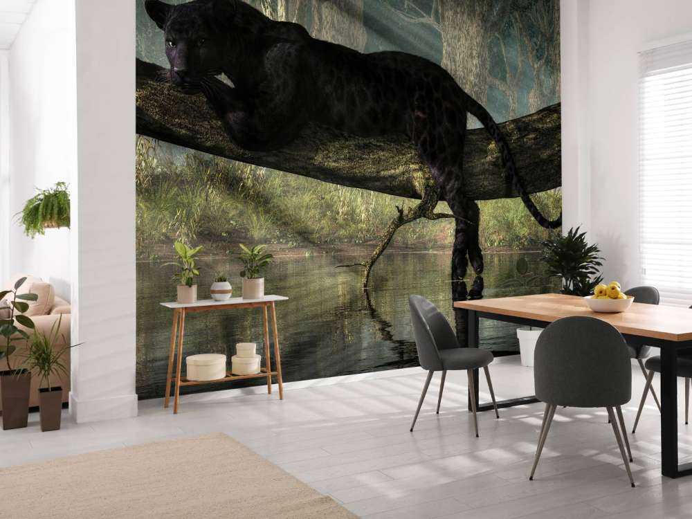 Panther im Dschungel