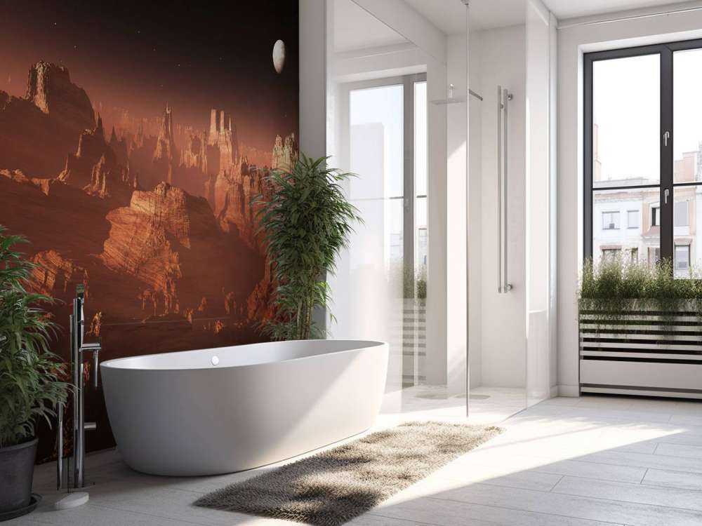 Sonnenuntergang auf dem Mars