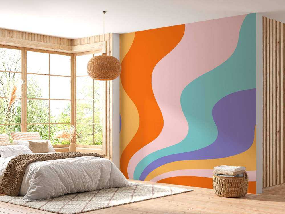 Bunte Wellen