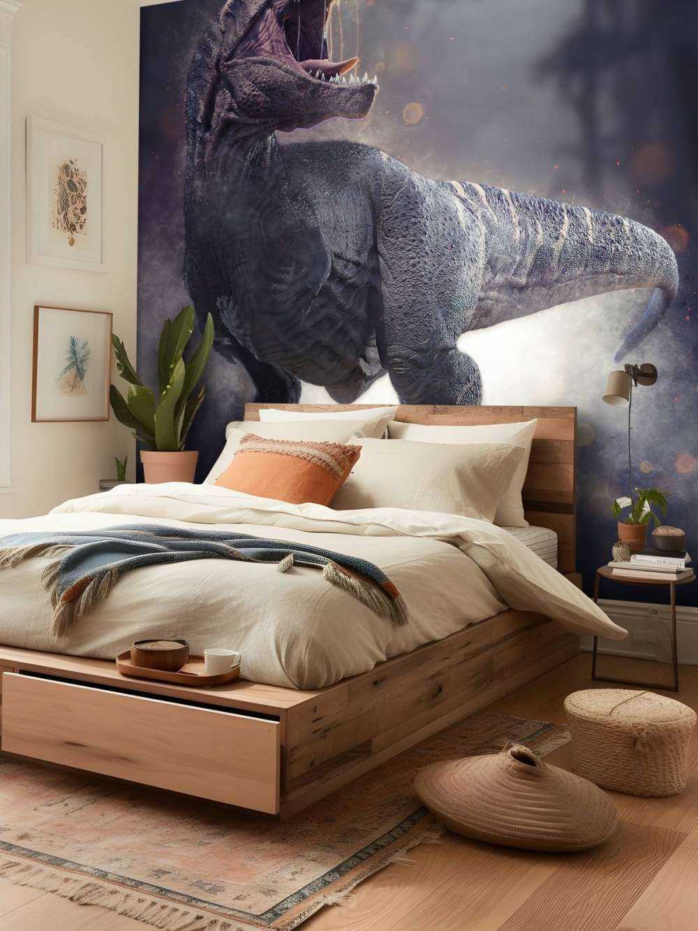 Tyrannosaurus Rex bei Nacht