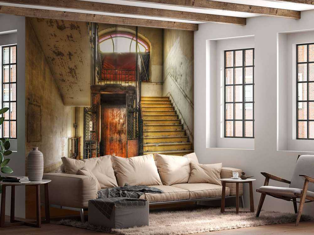 Verlassene Hotellobby