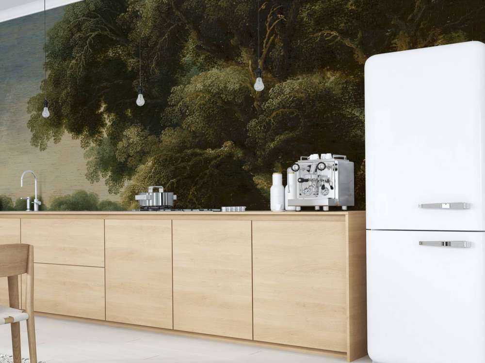 Vorstellbare Waldlandschaft