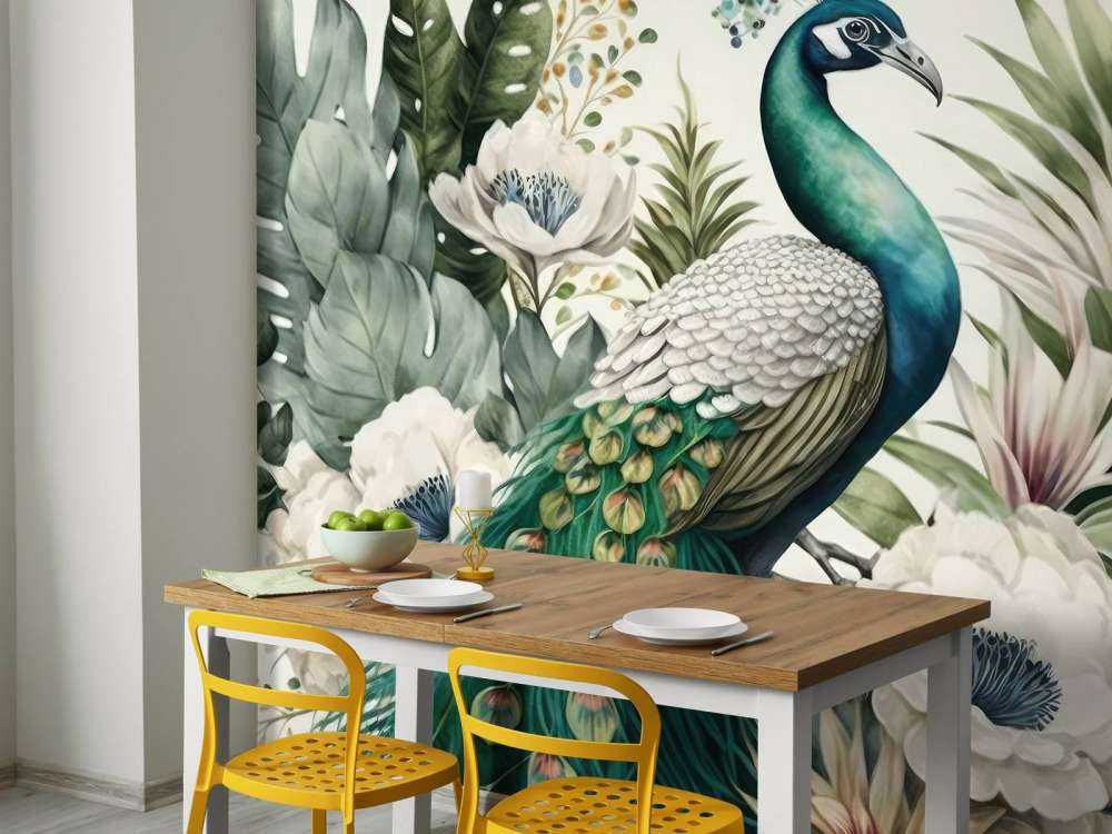 Pfauenflora in Harmonie