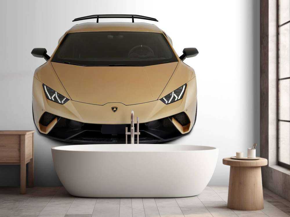Lamborghini Huracán - Front von oben, weiß