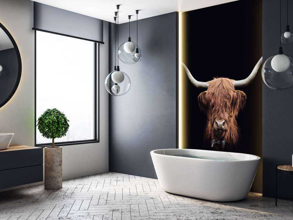 Alte Schottischer Hochländer