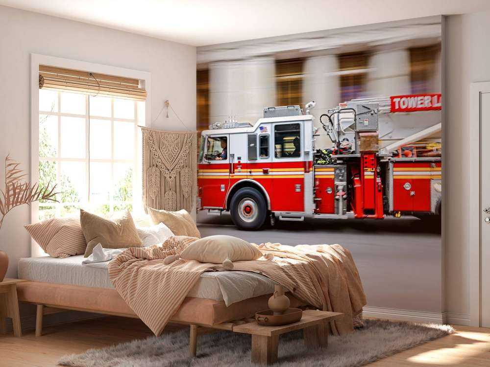 Amerikanisches Feuerwehrauto