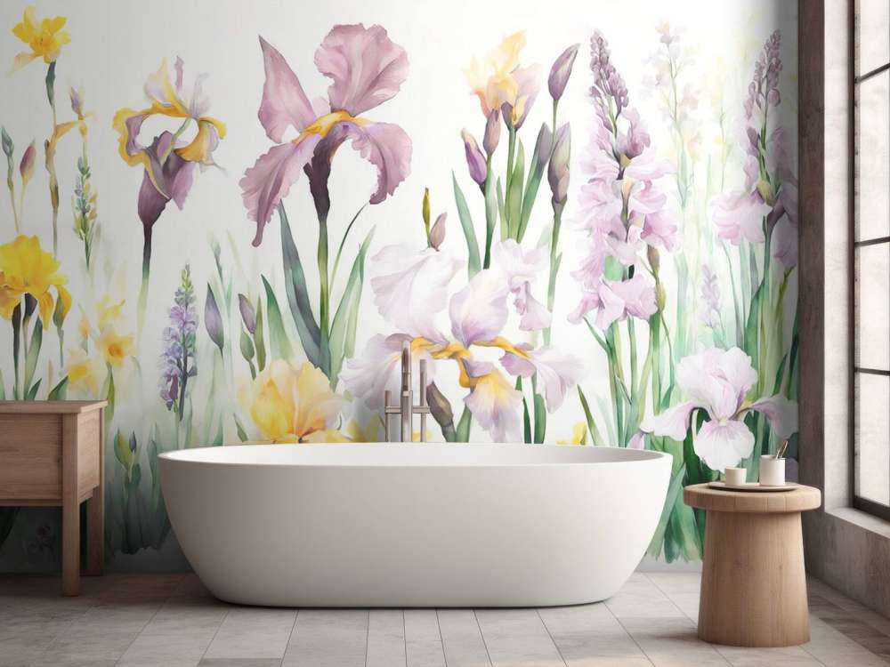 Frohe Frühlingshimmelblau