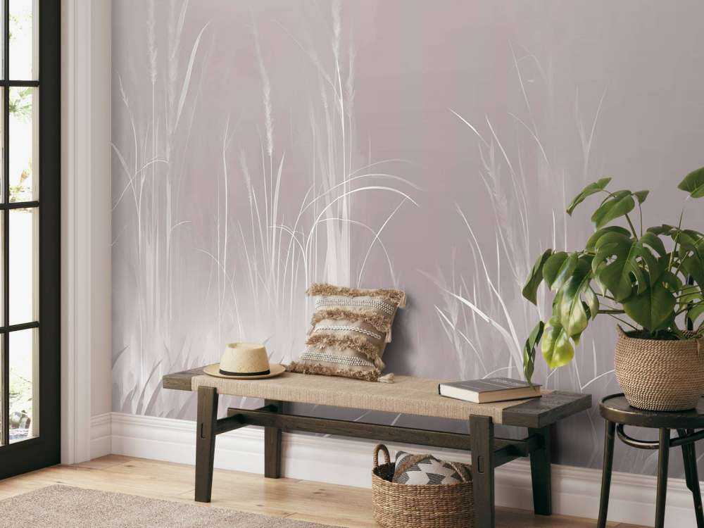 Natur Stimmung Nebelblau