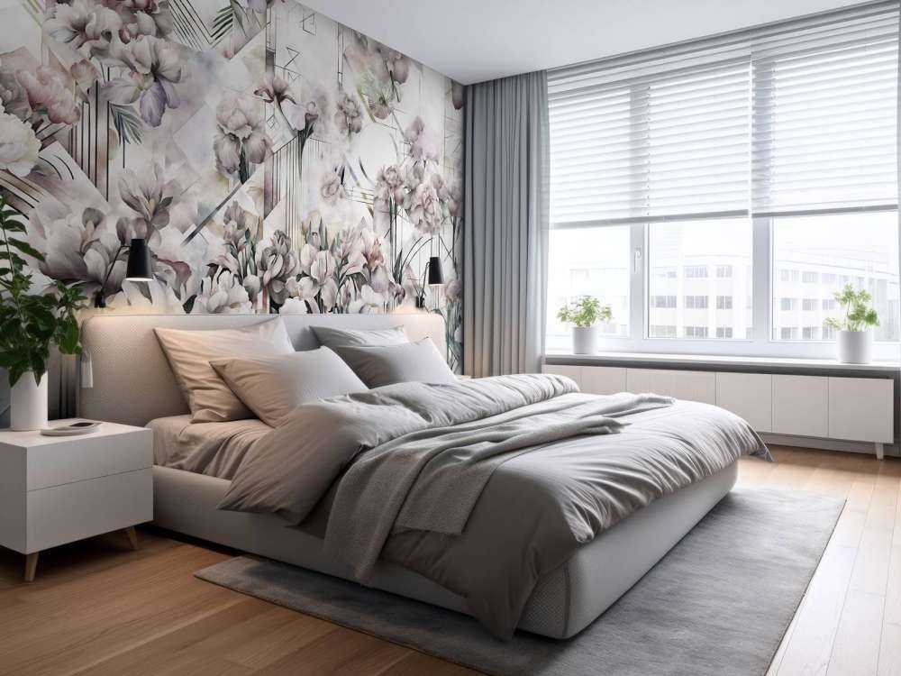 Riesige Aquarell-Iris Gelb