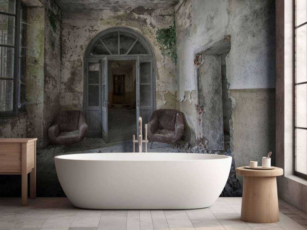 Korridor in verlassenem Haus