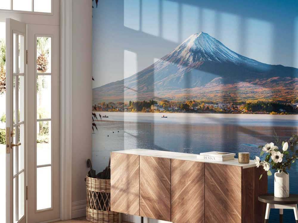 Der Berg Fuji am Nachmittag