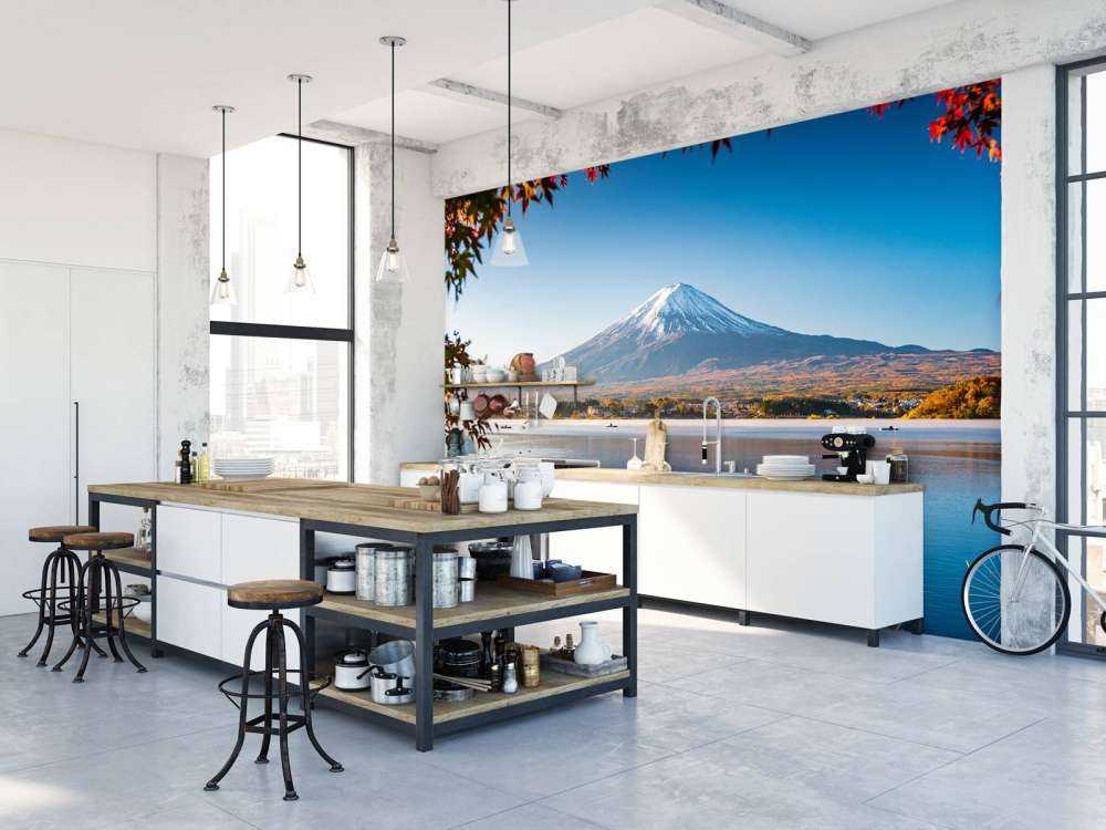 Der Berg Fuji am Nachmittag