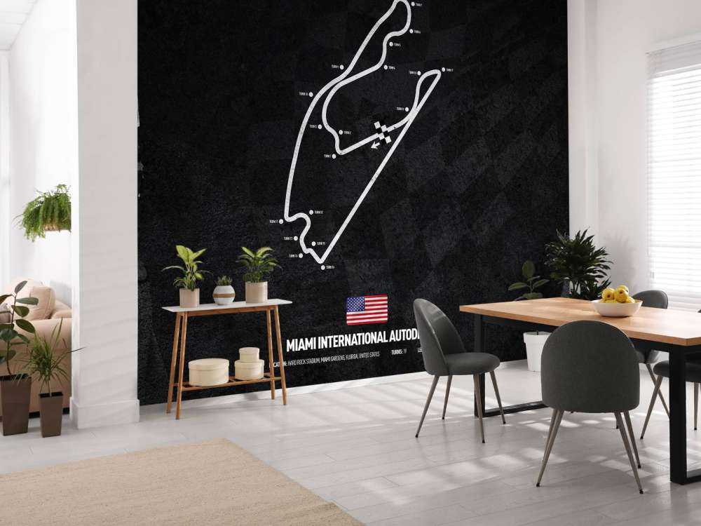 Formel 1 Strecke - Miami International Autodrome - Vereinigte Staaten von Amerika