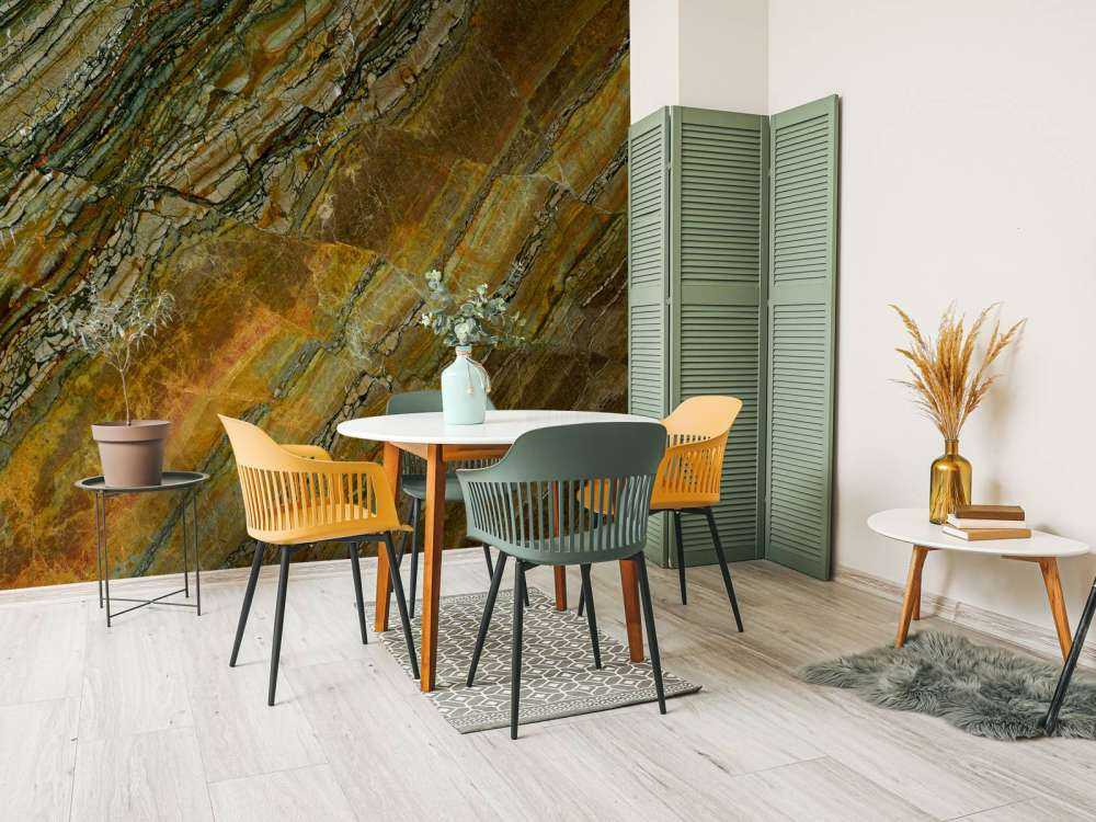 Farbiger Marmorbruch