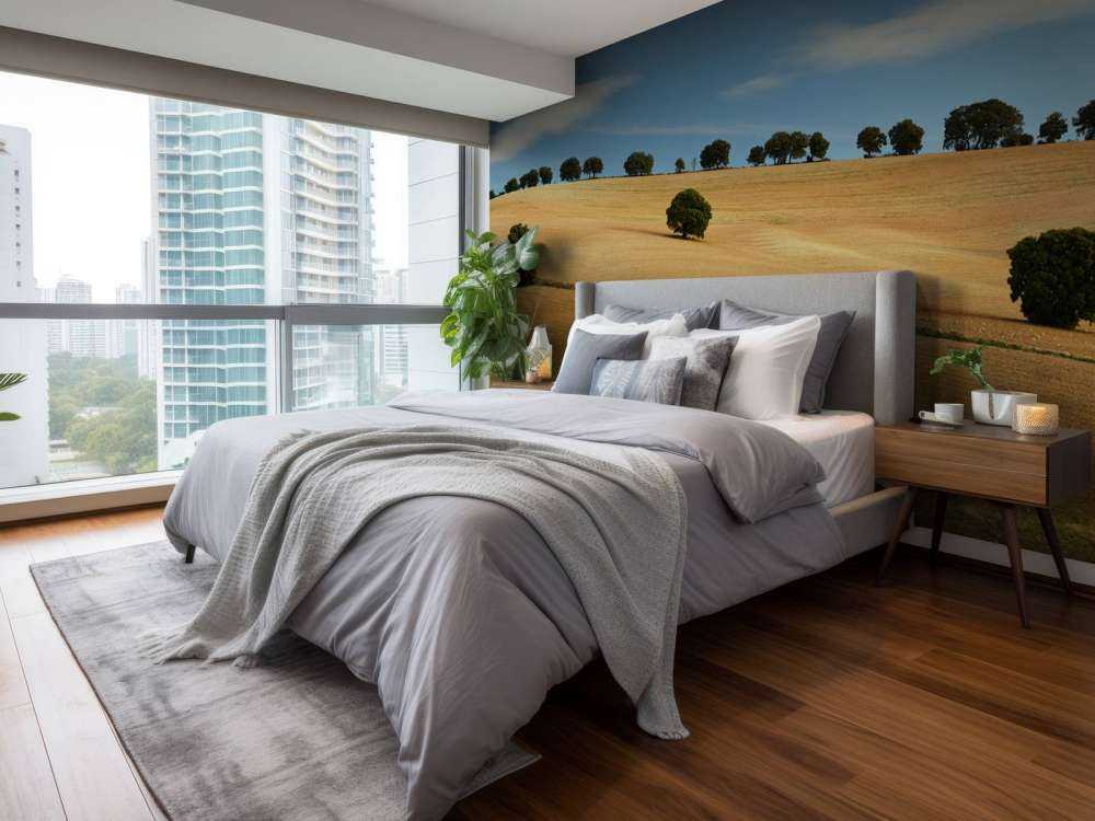 Bäume in spanischer Landschaft