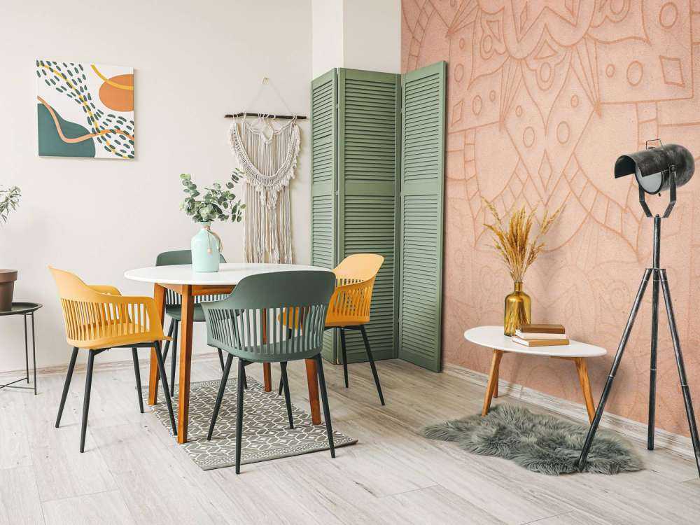 Doppeltes erdiges Mandala