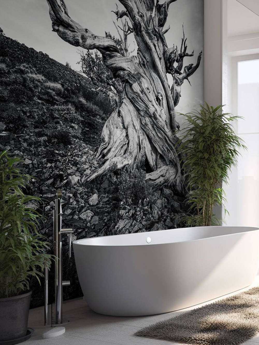 Methusalem Baum auf Fototapete