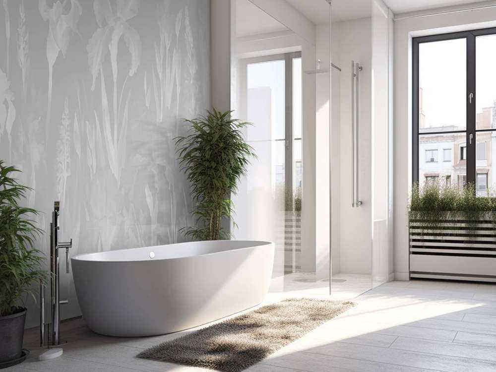 Frohen Frühling Eisblau