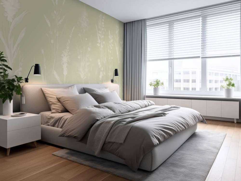 Lavendellicht Nahtlos Salbeigrün