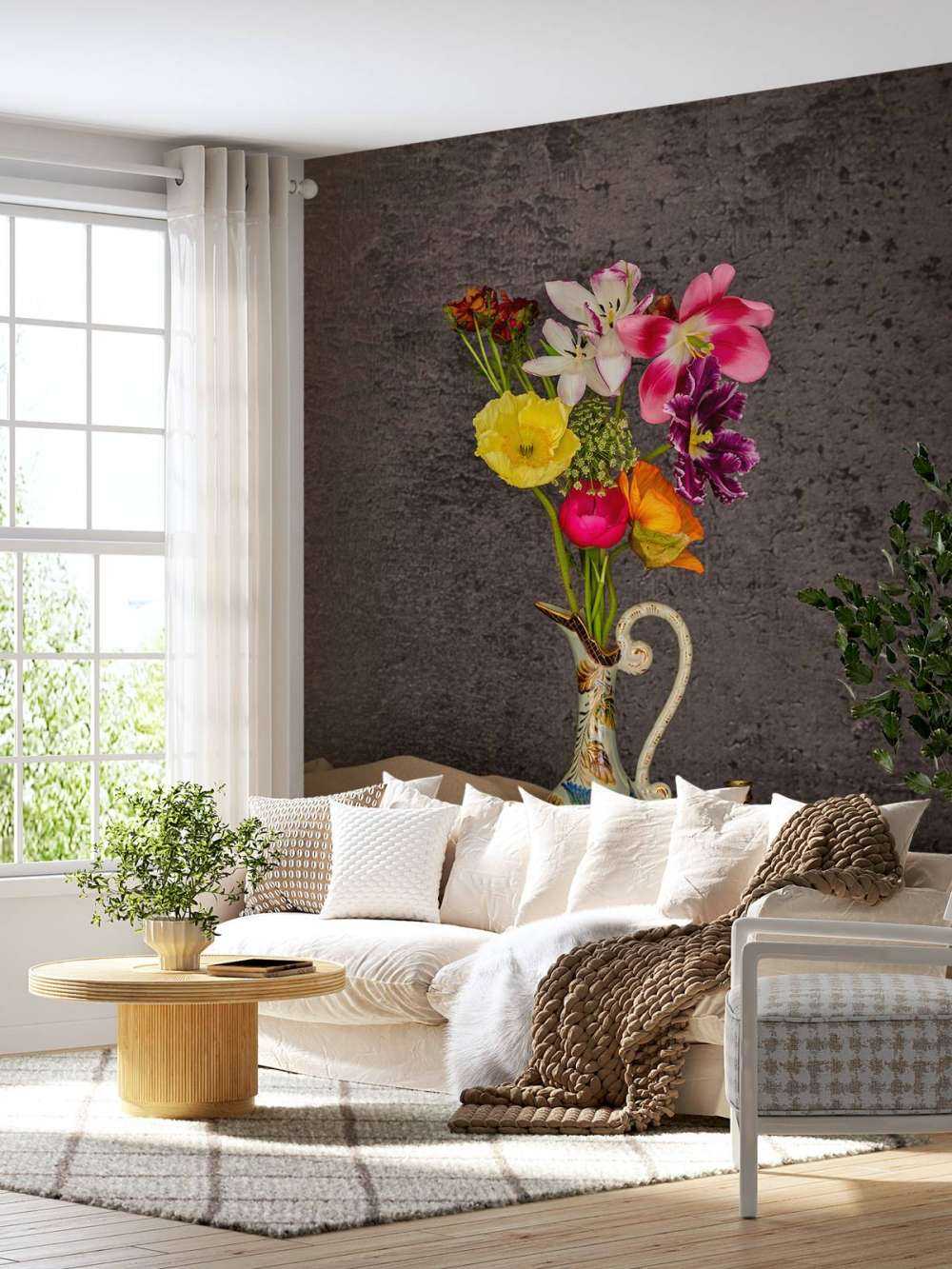 Blumen in klassischer Vase