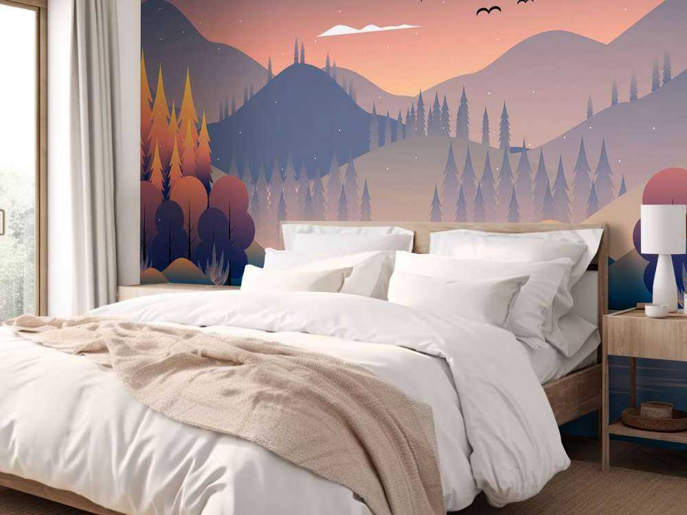 Herbst Wald Illustration