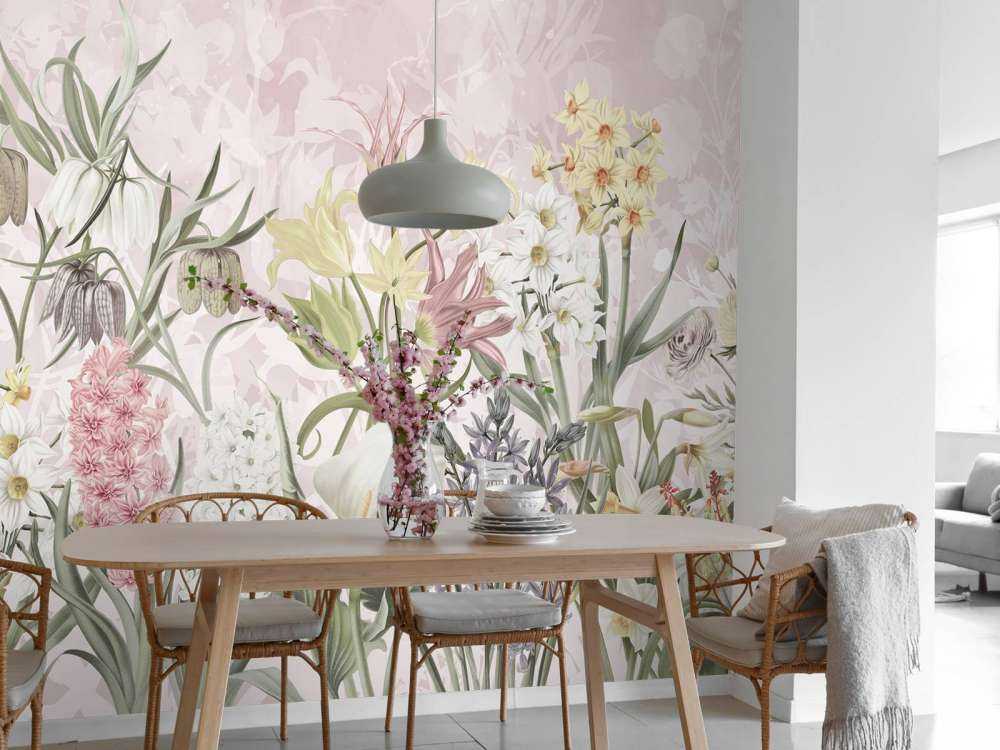 Frühjahrsblumen - Pastellblütenrosa