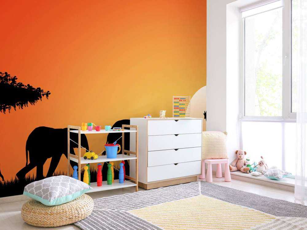 Safari bei Sonnenuntergang