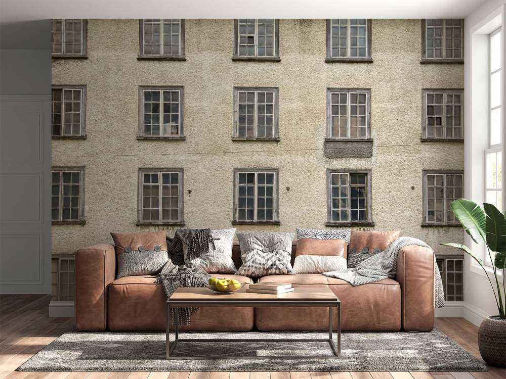 Fassade einer alten Fabrik