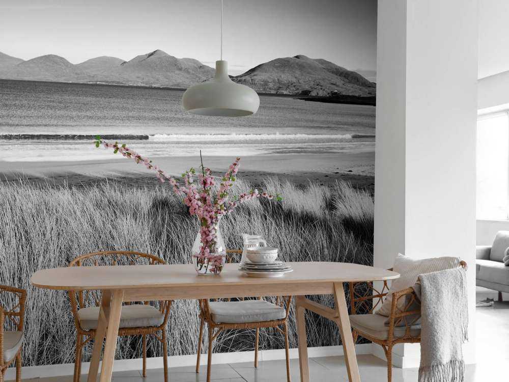 Helmgras, Strand und Berge