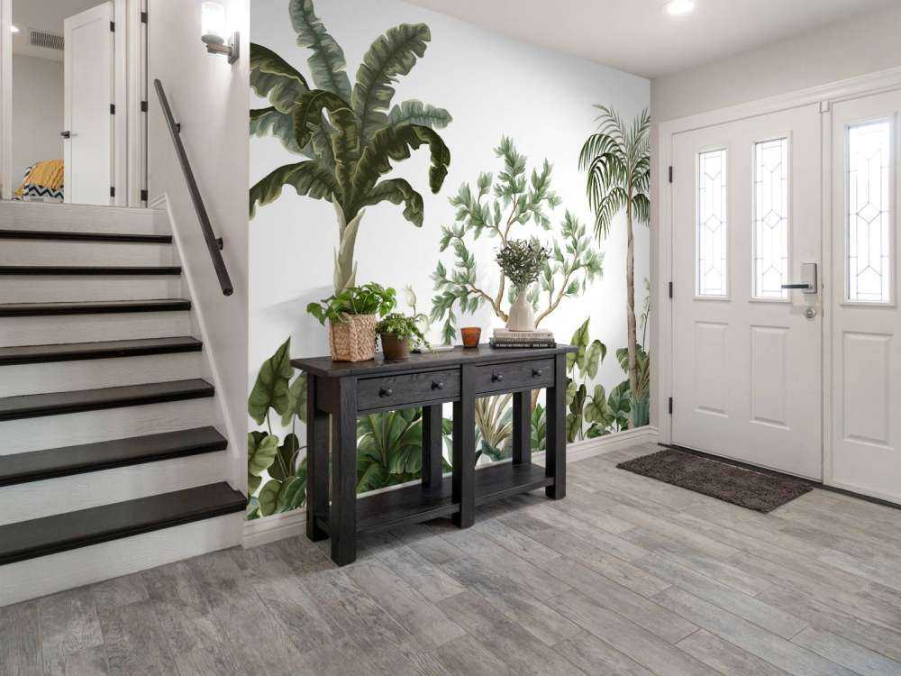 Dschungellandschaft mit Palmen